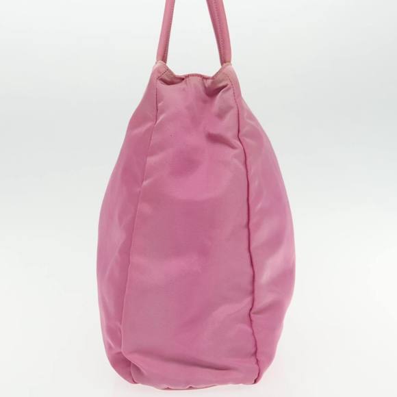 PRADA Tote Bag Nylon Pink Auth 95413 - Picture 4 of 16